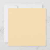 レトロ幾何学的ダブルアーチデザイン 招待状 (裏面)