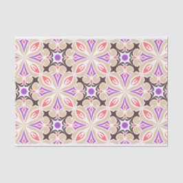 レトロ幾何学的パターンの切り離し 薄葉紙