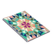 レトロ幾何学 ノートブック (右側)