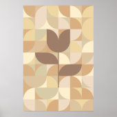 レトロ幾何学 ポスター (正面)