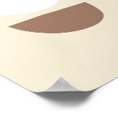 レトロ幾何学 ポスター (角)