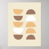 レトロ幾何学 ポスター (正面)