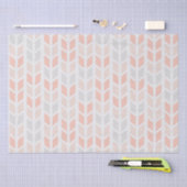 レトロ幾何学 薄葉紙 (クラフト)