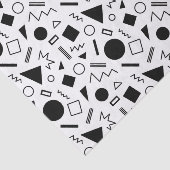 レトロ幾何形状パターン 薄葉紙 (詳細)