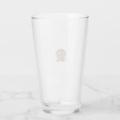 レトロ広告の猫のクリーニング製品デザイン タンブラーグラス (裏面)