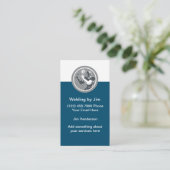 レトロ建築溶接 名刺 (スタンド正面)