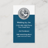 レトロ建築溶接 名刺 (裏面)