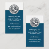 レトロ建築溶接 名刺 (正面/裏面)