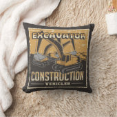 レトロ建築 – ショベル装飾用クッション クッション (ブランケット)