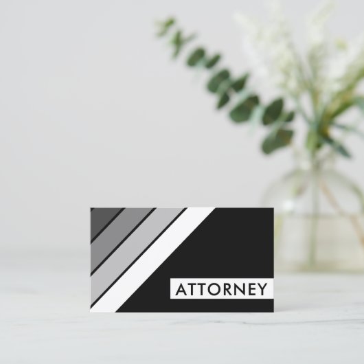 レトロ弁護士 名刺 (スタンド正面)