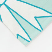 レトロ弓毛布ギフト フリースブランケット (角)