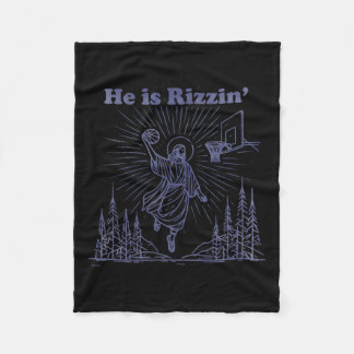 レトロ彼は神のバイスケット遊ル東のリズおもしろいィン フリースブランケット