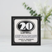 レトロ従業員20年勤続表彰 (スタンド正面)