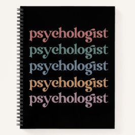 レトロ心理学心理学の学生卒業 ノートブック