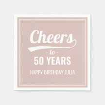 レトロ応援50年50誕生日ピンク