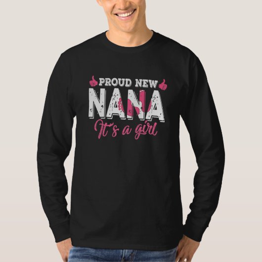 レトロ性誇りを持った新ナナ女の子 Tシャツ (正面)