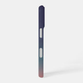 レトロ惑星と軌道上の岩石 iPhone 16ケース (右側面)