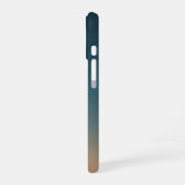 レトロ惑星の俯瞰図と反射 iPhone 16ケース (左側面)