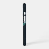 レトロ惑星の配置 iPhone 16ケース (左側面)