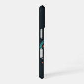 レトロ惑星の配置 iPhone 16ケース (右側面)