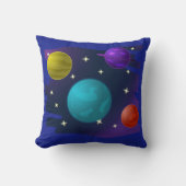 レトロ惑星 クッション (正面)