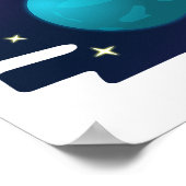 レトロ惑星 ポスター (角)