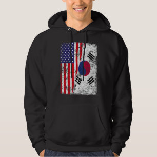 レトロ愛国的な米国アメリカ国旗 パーカ