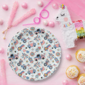 レトロ愛国米国7月4日 ペーパープレート (パーティー)