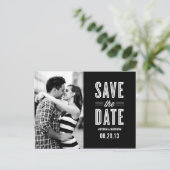 レトロ愛 | セーブ・ザ・デート案内 案内ポストカード (スタンド正面)