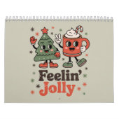 レトロ感じクリスマスすてきヴィンテージ カレンダー (カバー)