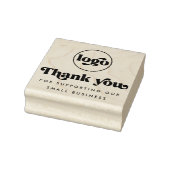 レトロ感謝していは、当社のビジネスロゴをサポート ラバースタンプ (スタンプ)