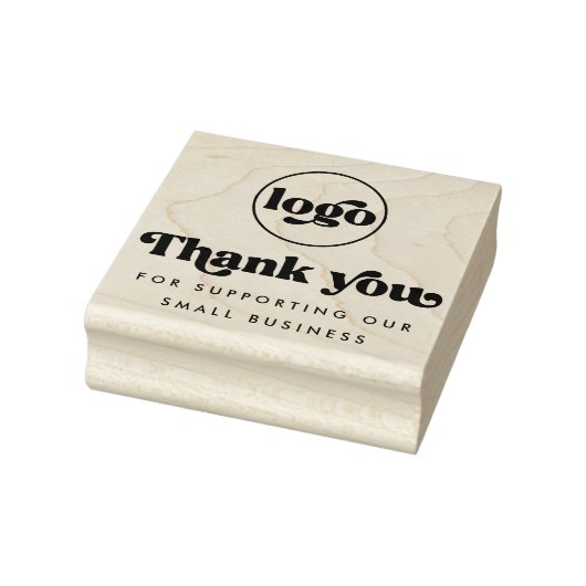 レトロ感謝していは、当社のビジネスロゴをサポート ラバースタンプ (スタンプ)