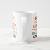 レトロ感謝祭ディナー ジャンボコーヒーマグカップ (裏面)