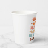 レトロ感謝祭ディナー 紙コップ (右)