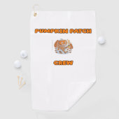 レトロ感謝祭トルコ – 秋ハーベストデザインOv ゴルフタオル (インサイチュ)