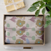 レトロ手切り素朴の花 薄葉紙 (ギフト)