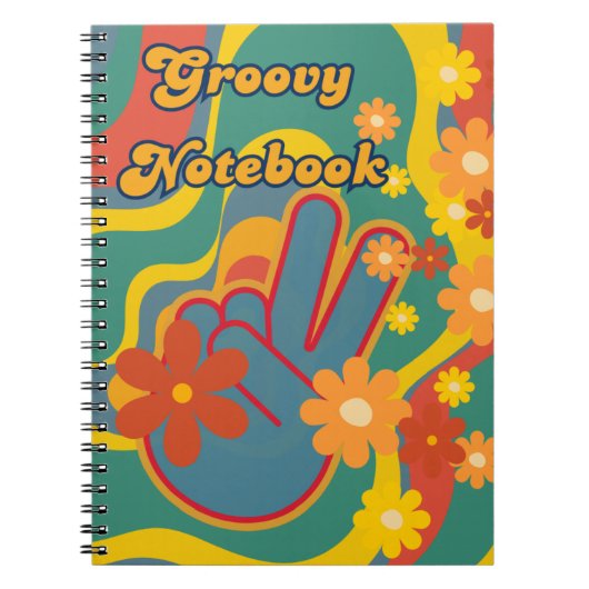 レトロ手帳 ノートブック (正面)