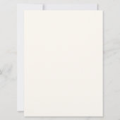 レトロ手描きジェラートバー結婚の卓上標識 招待状 (裏面)