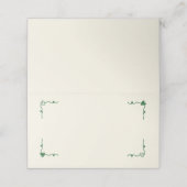 レトロ手書きお洒落 プレイスカード (外部開封)