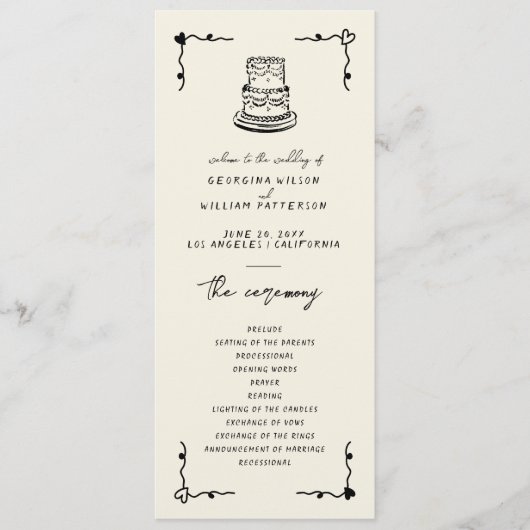 レトロ手書きフお洒落ラットプログラム プログラム (正面)