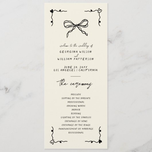 レトロ手書きフお洒落ラットプログラム プログラム (正面)