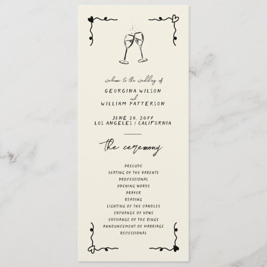 レトロ手書きフお洒落ラットプログラム プログラム (正面)