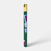 レトロ技術おもしろいマンガアートサリュート SAMSUNG GALAXYケース (左側面)