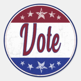 レトロ投票 ラウンドシール