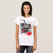 レトロ抗議声明Tシャツ – ビンテージスタイルの政治的な服 Tシャツ (正面フル)