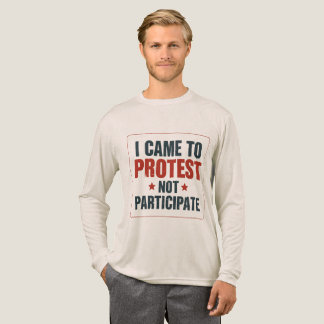 レトロ抗議文シャツ | ヴィンテージはっきりしたスローガ トライブレンドTシャツ