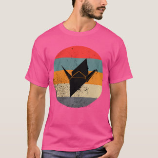 レトロ折り紙日本のシャツ折り紙 Tシャツ