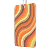 レトロ抽象芸術の波と曲線 カーエアーフレッシュナー (左)