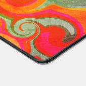 レトロ抽象芸術よくはしゃぐボホデザイン名 デスクマット (コーナー)