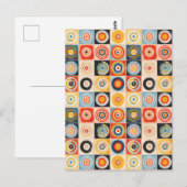 レトロ抽象芸術アートのスタイルHilma af Klint ポストカード (正面/裏面)